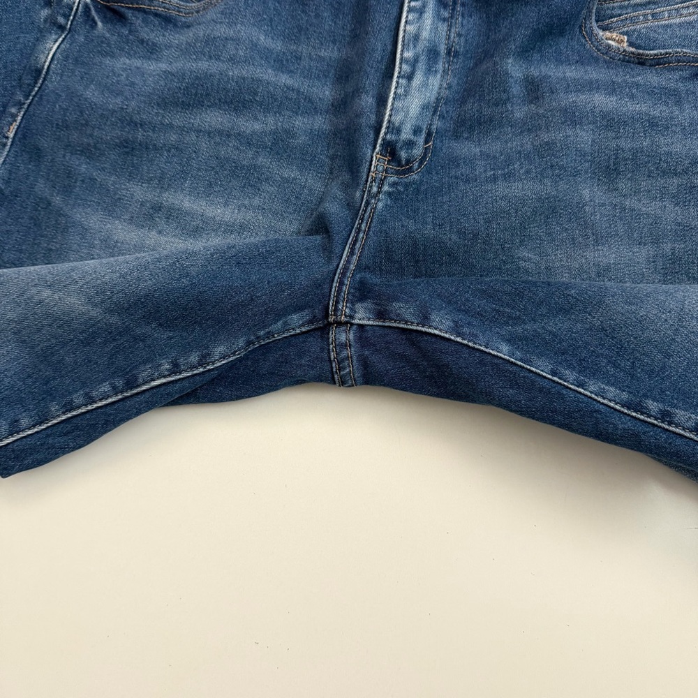 Kancan Jeans Estilo Patchwork Flare Back Raw Hems… - image 6